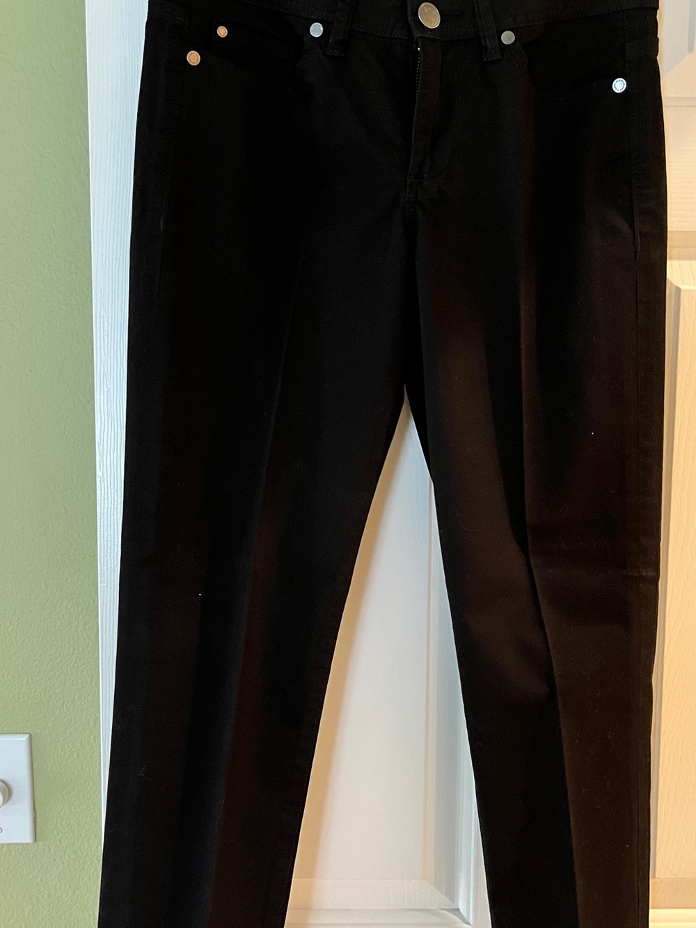 Calvin Klein Jeans Black Straight Leg Women's Jeans